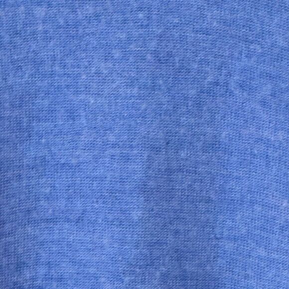 Lands’ End V-Neck Merino Wool Blue Sweater - Men’s US M - Picture 4 of 7